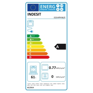 Keraamiline pliit Indesit IS5V4PHWE - Image 5