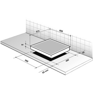 Induktsioonplaat De Dietrich DPI7572W - Image 3