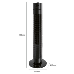 Tornventilaator 78cm Clatronic TVL3770, must - Image 5