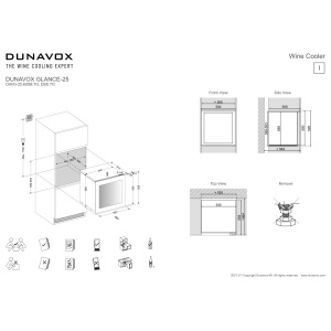 Integreeritav veinikülmik Dunavox DAVG-25.63DB.TO - Image 6