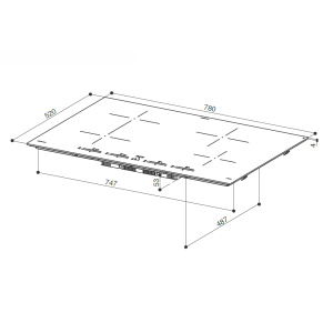 Induktsioonplaat Faber FCH 84 BK KL - Image 2