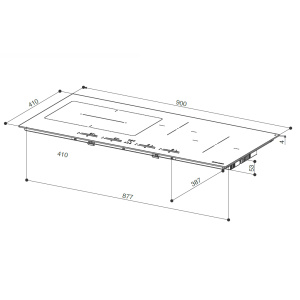 Induktsioonplaat Faber FCH Slim 94 BK KL - Image 2