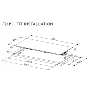 Induktsioonplaat Faber FCH Slim 94 BK KL - Image 4