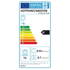 Integreeritav ahi Hotpoint-Ariston FI7861SHIXHA - Image 2