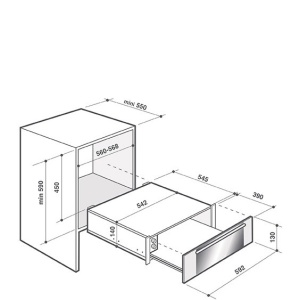 Soojendussahtel De Dietrich DWD7400B - Image 3