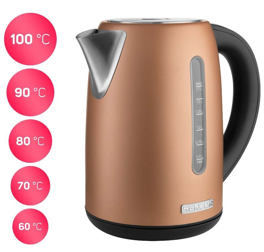 Veekeetja Sencor SWK7706GD, kuldne - Image 2