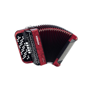 hohner akordion nova iii 96 punane