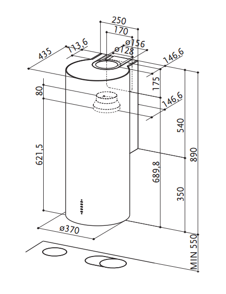 Faber CYLINDRA PLUS WH GLOSS - Image 2