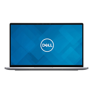 Dell Latitude 7400 2-in-1 sülearvuti eestvaates, klaviatuur ja ekraan nähtavad