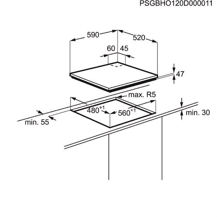 Electrolux EGT6242NVK - Image 2