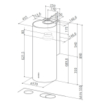 Faber CYLINDRA PLUS BK MATT A37 - Image 2