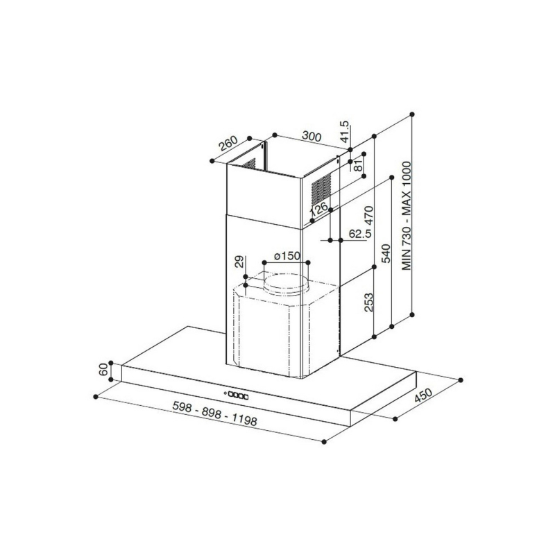 Faber STILO COMFORT WH MATT A60 - Image 2