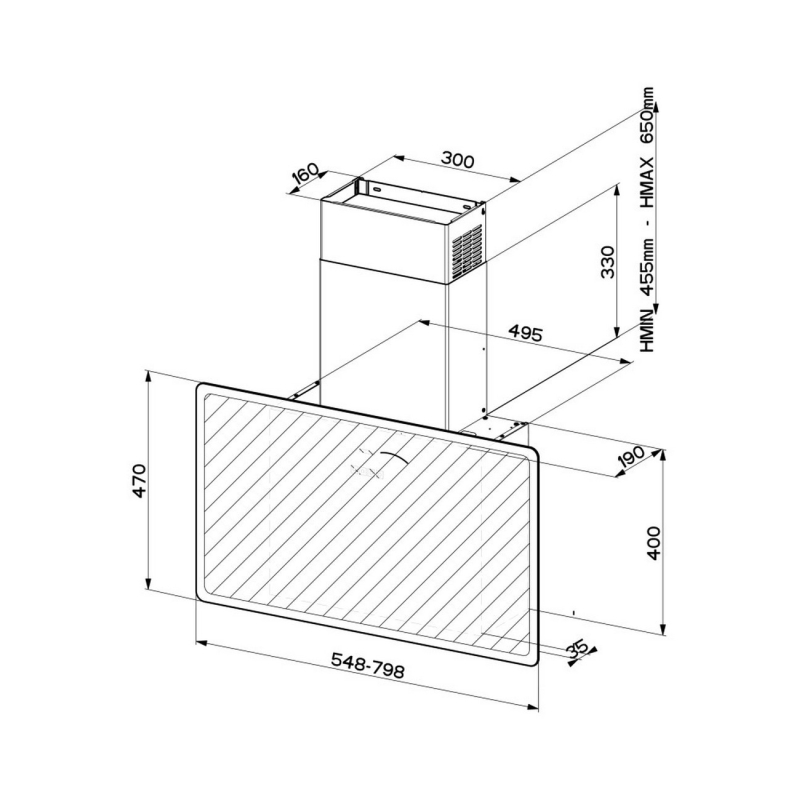 Faber V-AIR FLAT KL A80 - Image 3
