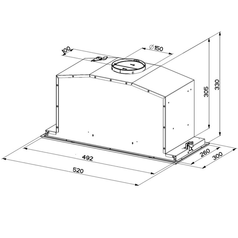 Faber INCA LUX EV8 X/BK A52 - Image 3
