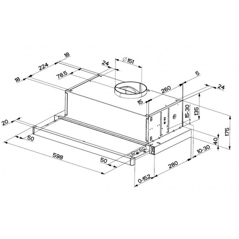 Faber FLEXA NG GLASS LUX WH A60 - Image 2