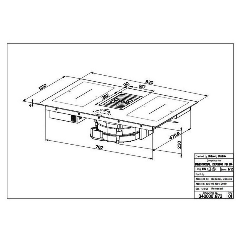 Faber GALILEO SMART BK GLASS A830 - Image 2