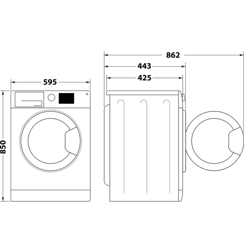 Indesit MTWSA 61294 WK EE - Image 6
