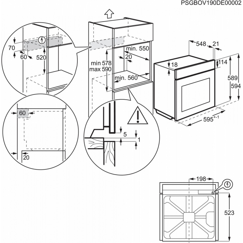 Electrolux EOE8P38X - Image 4