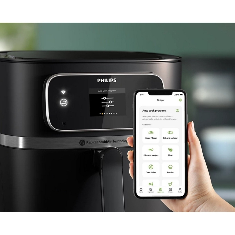 Philips HD9880/90 Airfryer Combi 7000 kuumaõhufritüür, 8,3 l toidutermomeeter - Image 3
