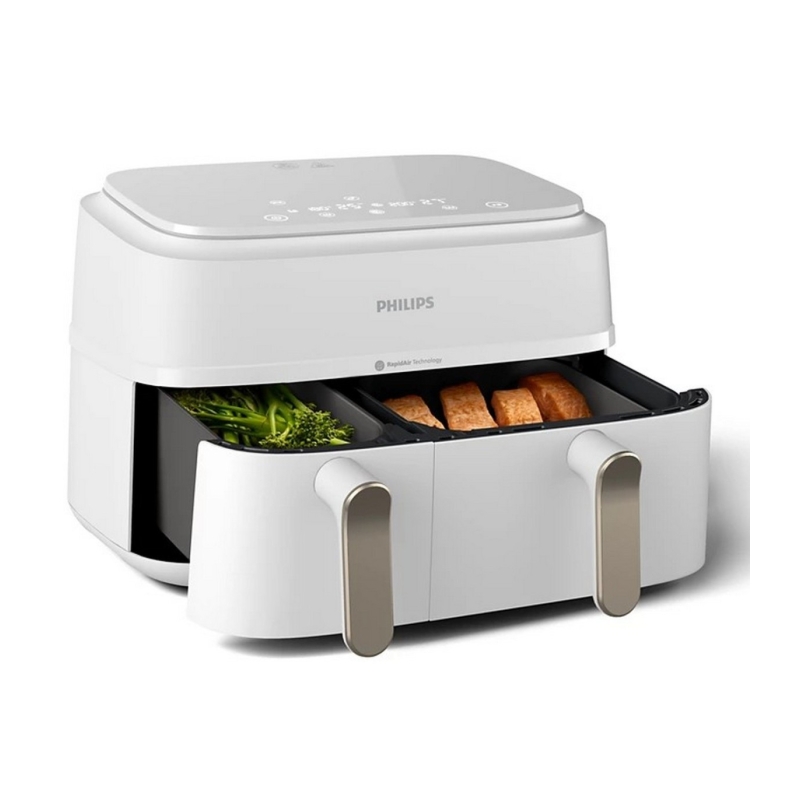 Philips NA353/10 Airfryer Dual Basket kuumaõhufritüür, valge 9 l - Image 4