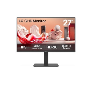 LCD Monitor|LG|27BA45QB-B|27"|Panel IPS|2560x1440|16:9|100Hz|Matte|Speakers|Swivel|Pivot|Height adjustable|Tilt|Colour Black|27BA45QB-B