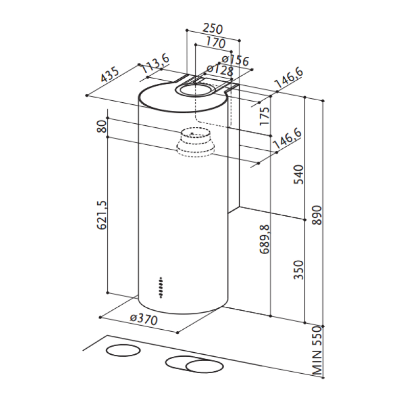 Faber CYLINDRA PLUS WH GLOSS - Image 2