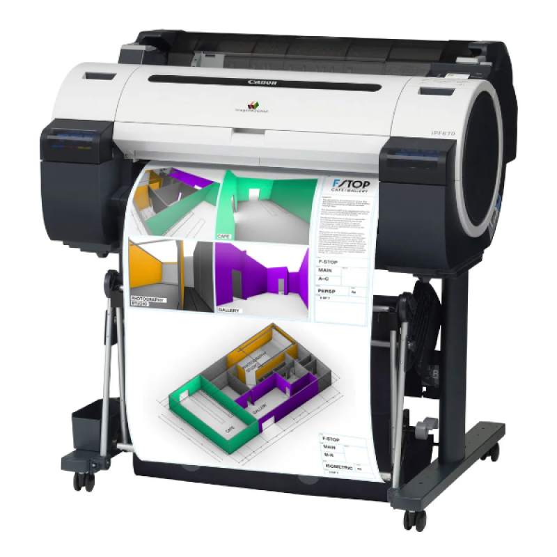 Canon imagePROGRAF iPF670 värviplotter - Image 1