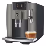 JURA E8 Dark Inox (EC) vasakult