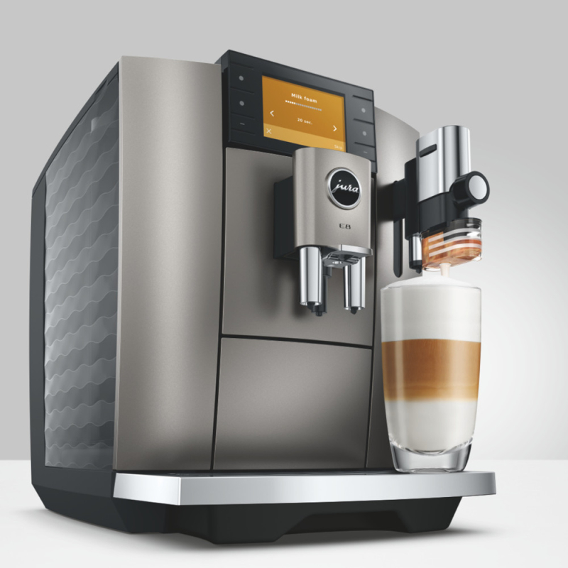 JURA E8 Midnight Silver (ED) - Image 2