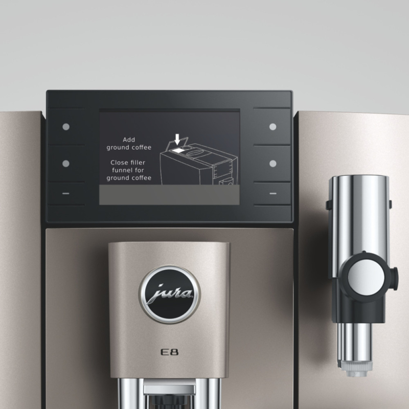 JURA E8 Midnight Silver (ED) - Image 4