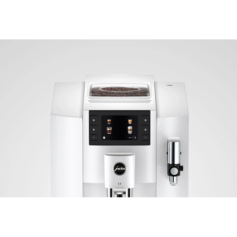 JURA E8 Piano White (EC) 15585 - Image 2