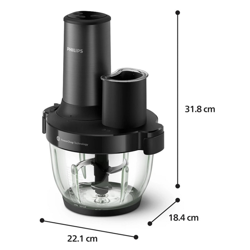 Philips HR1507/00 PowerChop hakkija - Image 3