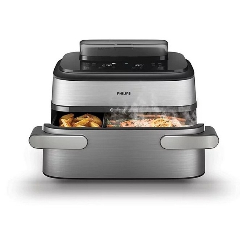 Philips NA565/02 Airfryer Dual Basket auruga kuumaõhufritüür, 9,5 l