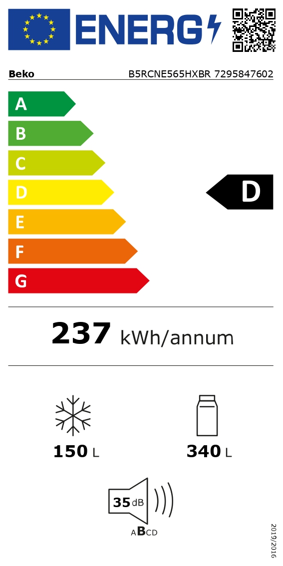 Külmik Beko B5RCNE565HXBR - Image 6