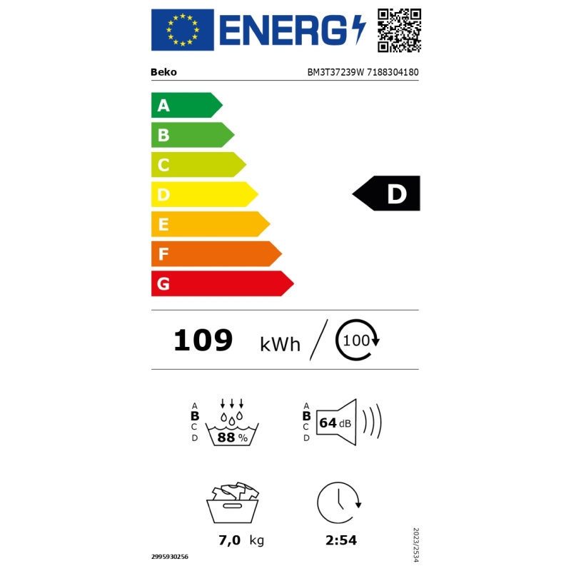 Pesukuivati Beko BM3T37239W - Image 3