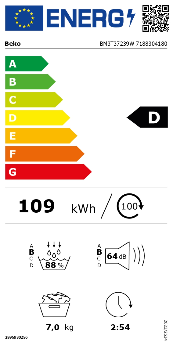Pesukuivati Beko BM3T37239W - Image 3