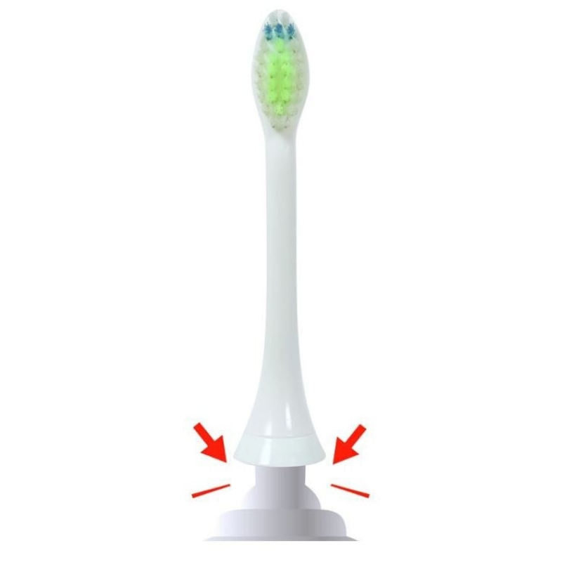 Philips Sonicare (HX6064 ja sarnased) sobivad varuharjad, 4 tk Scanpart 3499906064 - Image 3