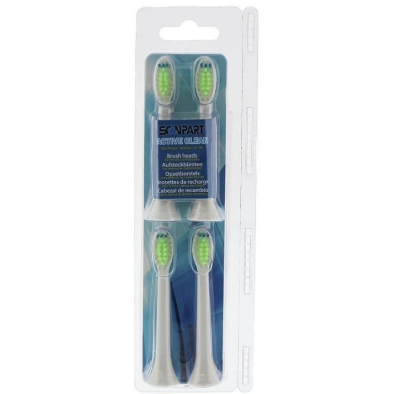 Philips Sonicare (HX6064 ja sarnased) sobivad varuharjad, 4 tk Scanpart 3499906064 - Image 6