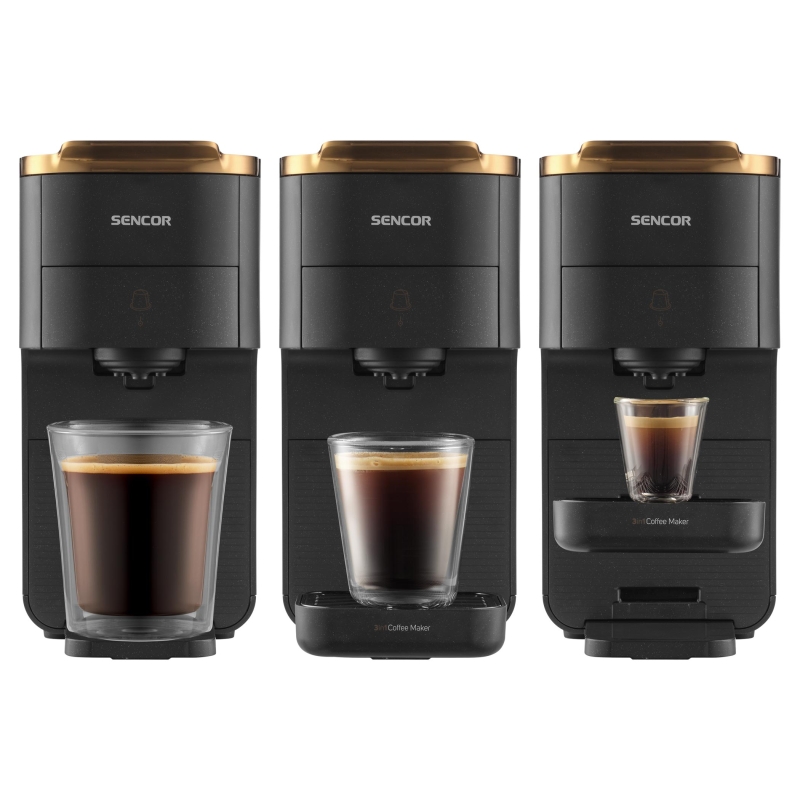 Multi-kapsel 3in 1 kohvimasin Sencor SCC1000BK - Image 3