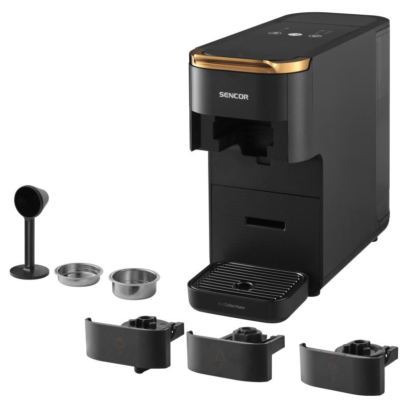 Multi-kapsel 3in 1 kohvimasin Sencor SCC1000BK - Image 4