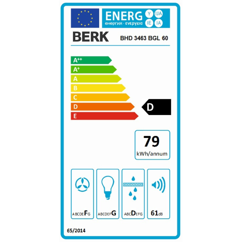 Berk BHD 3463 BGL 60 - Image 2
