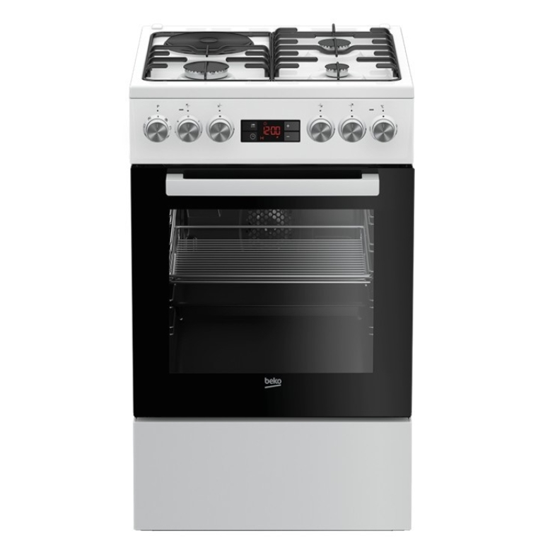 Gaasipliit elektriahjuga Beko FSE53320DWCS