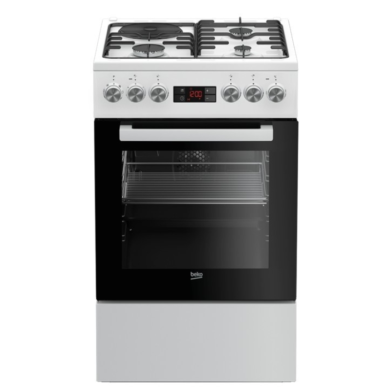 Gaasipliit elektriahjuga Beko FSE53320DWCS