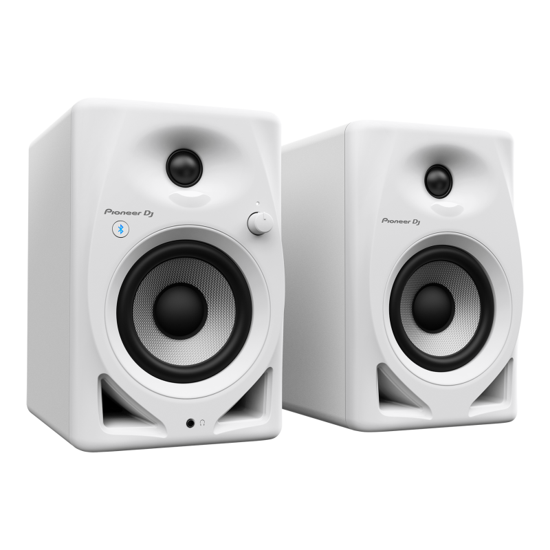 Pioneer DJ - DM-40D-BT-W monitor speakers with bluetooth (White) 4″  PAIR