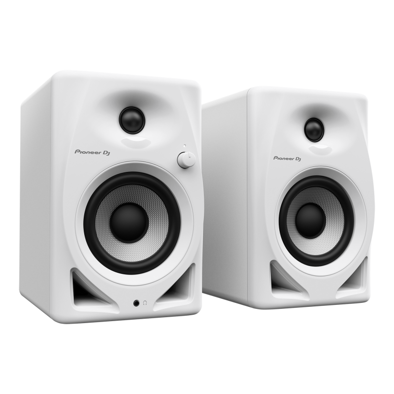 Pioneer DJ - DM-40D monitor speakers (White) 4″  PAIR