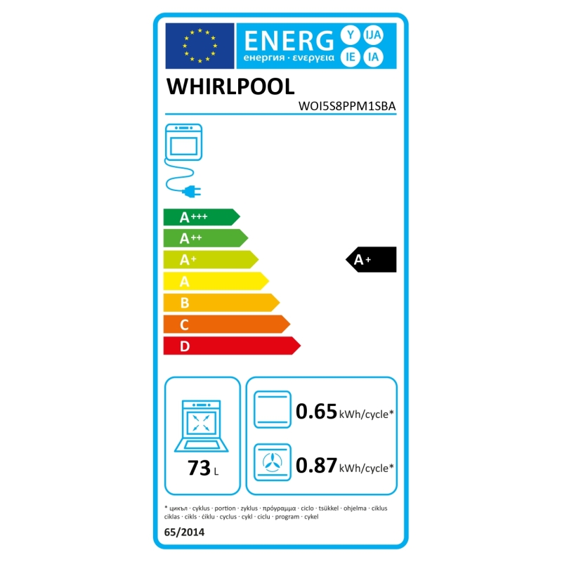 Integreeritav ahi Whirlpool Kitchen Only WOI5S8PPM1SBA - Image 7