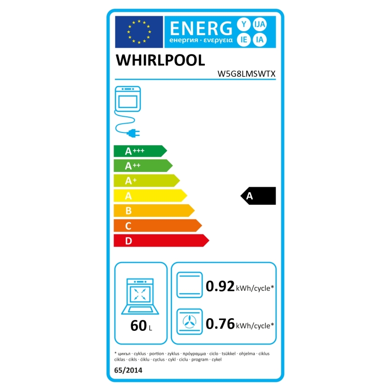 Gaasipliit Whirlpool W5G8LMSWTX - Image 6