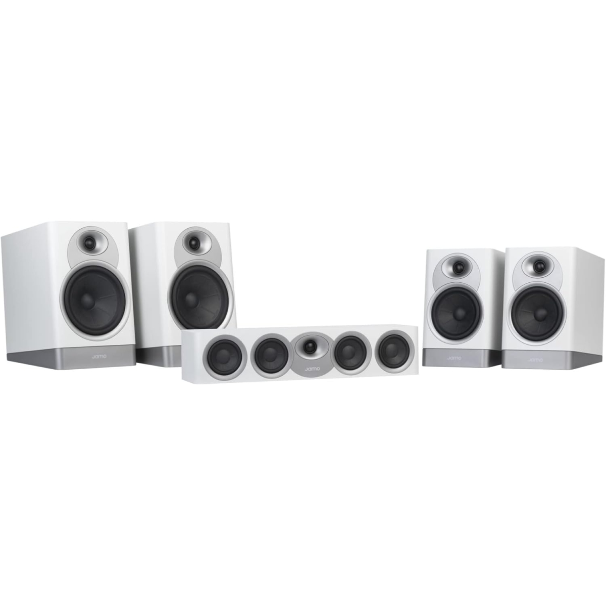 JAMO S7-17HCS Grey Cloud 5.0 kõlarikomplekt eestvaates
