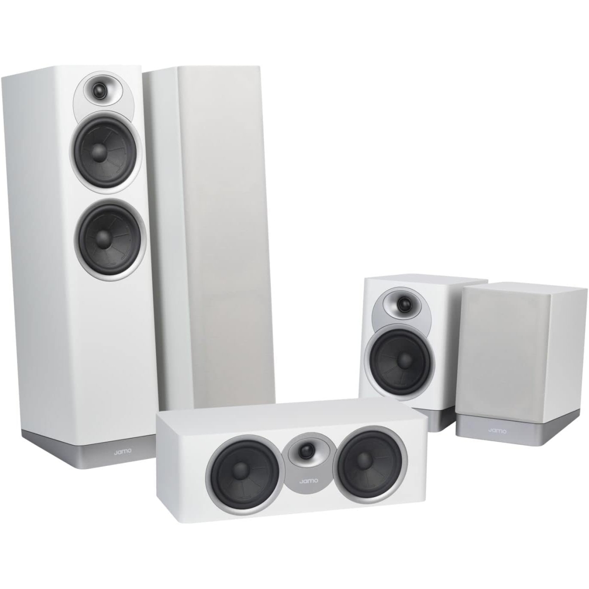 JAMO S7-25HCS Grey Cloud 5.0 kõlarikomplekt eestvaates3