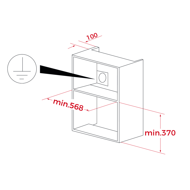 Integreeritav mikrolaineahi Teka ML 8200 BI FBK - Image 4